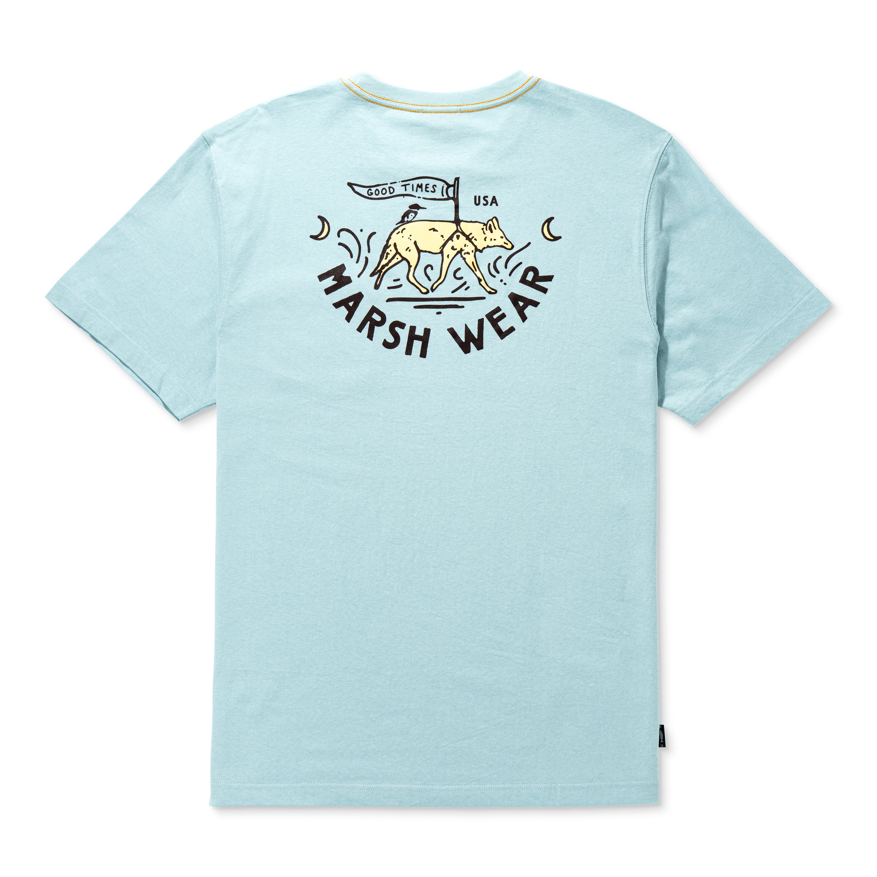 Marsh Wear Mission SS Pocket Tee (Cool Blue)