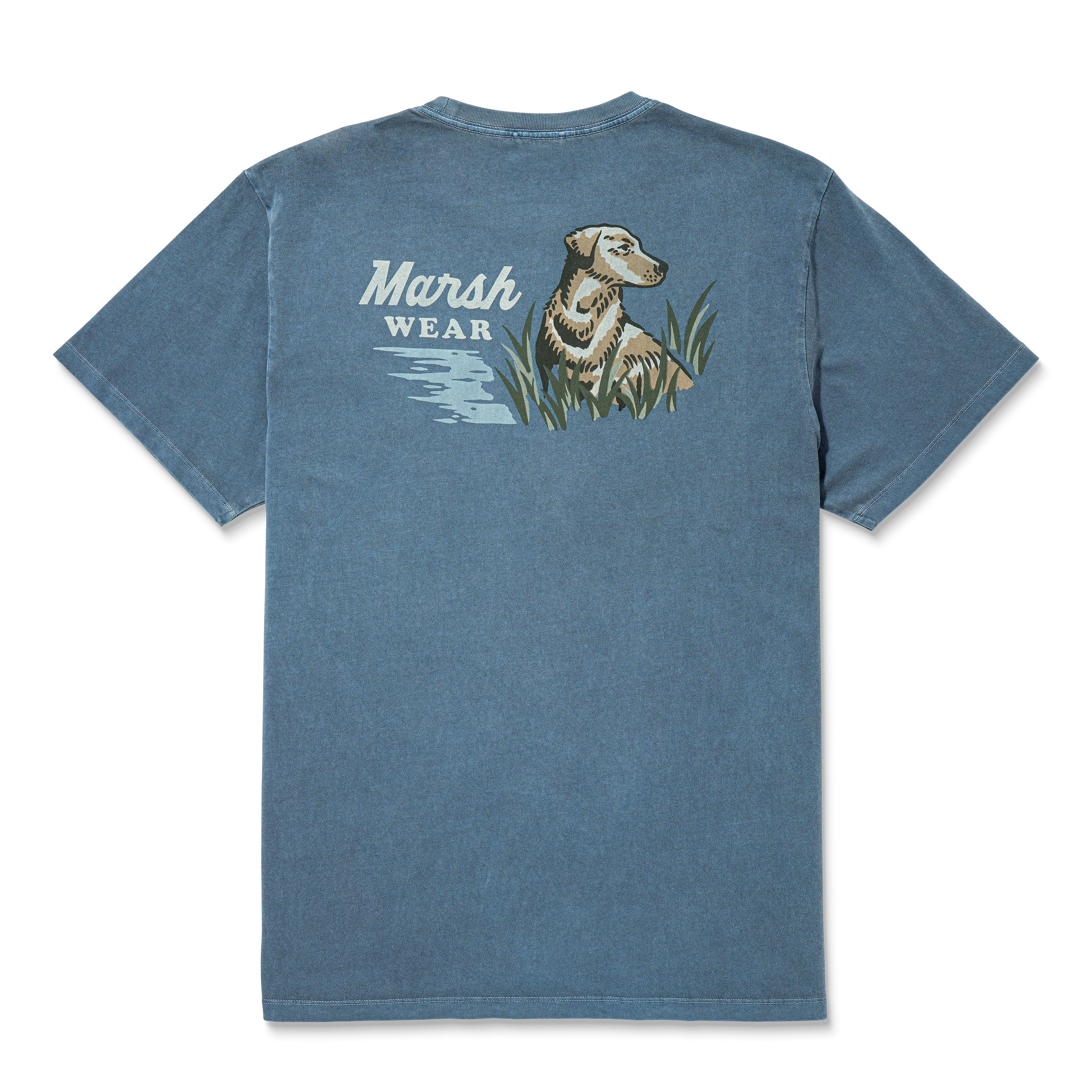 Marsh Wear Heritage Lab SS Tee (Bluefin)