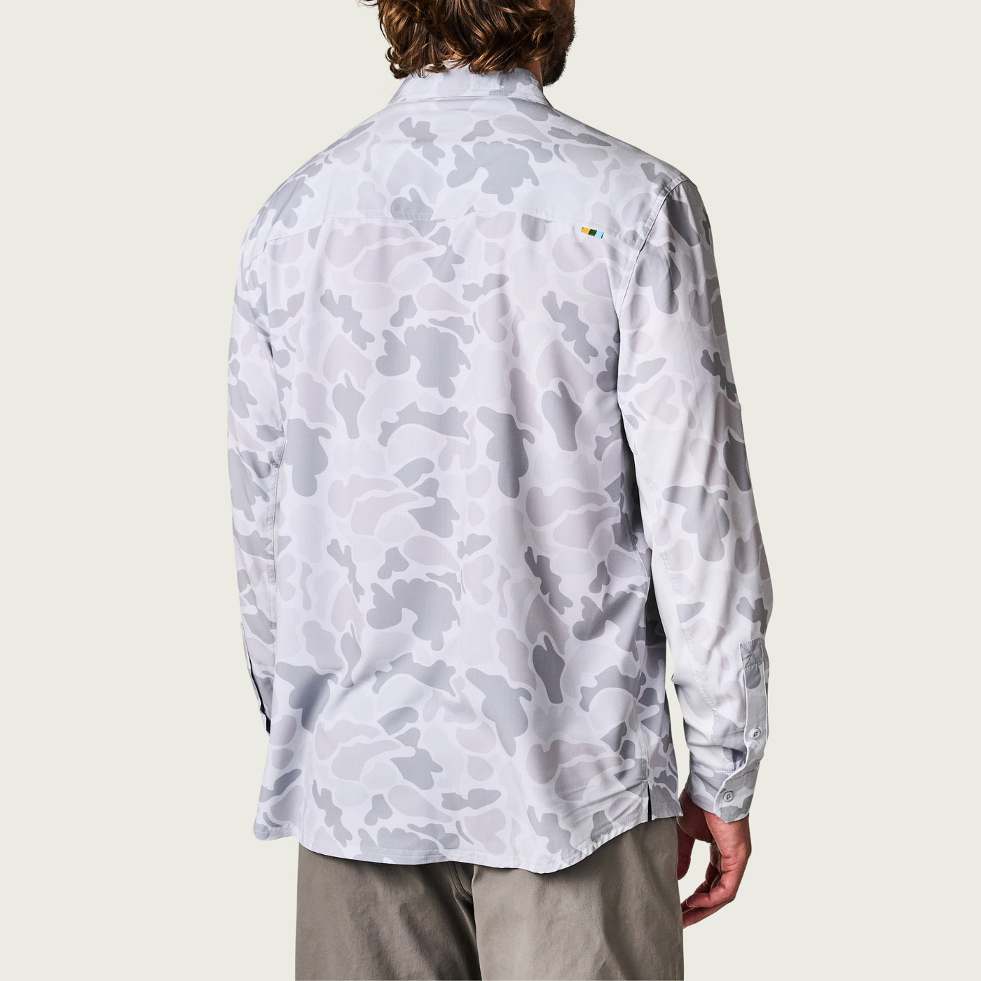 Marsh Wear Lenwood HG LS Tech Shirt (Gray Mallard Camo)