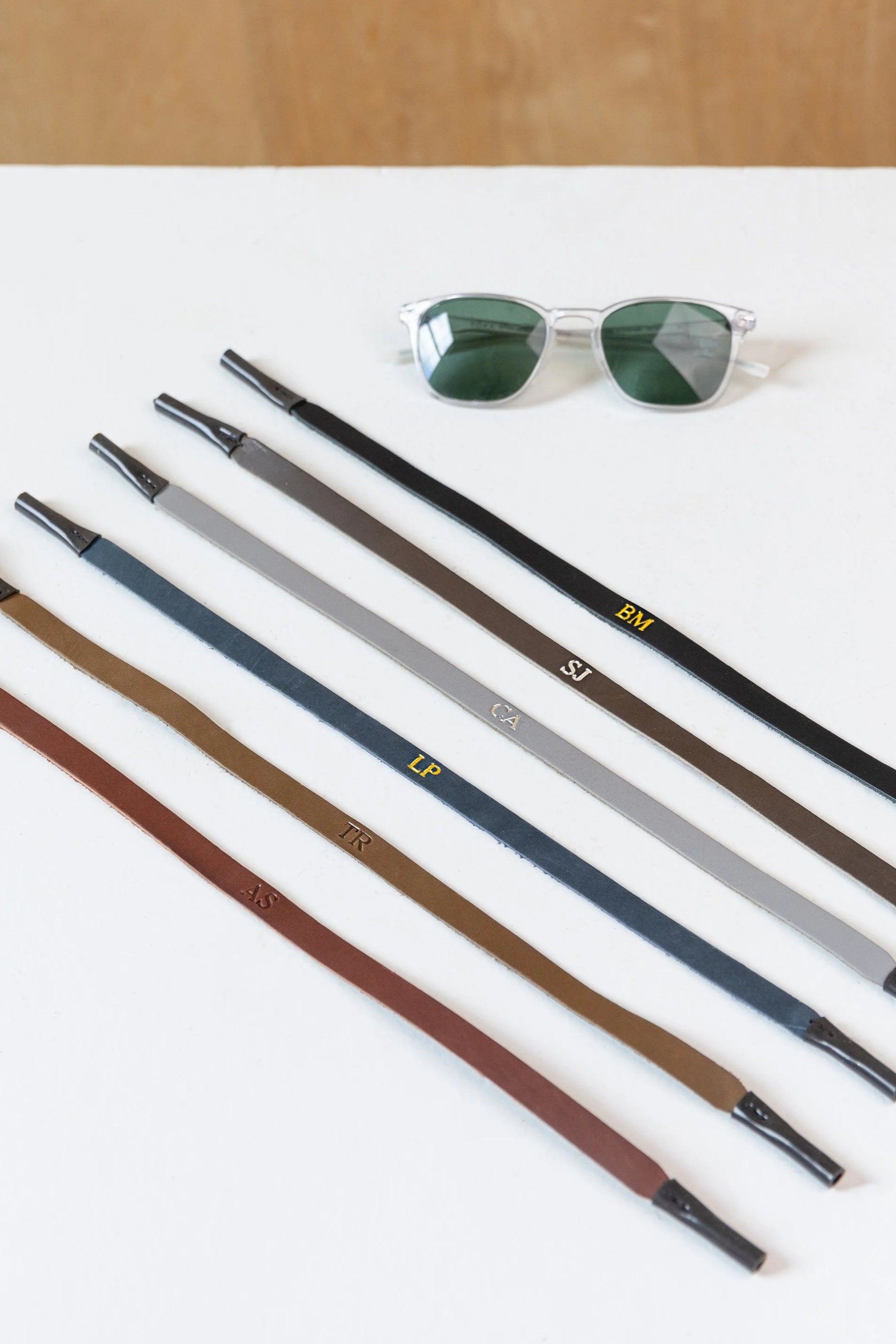 Leather Sunglass Strap (Navy)