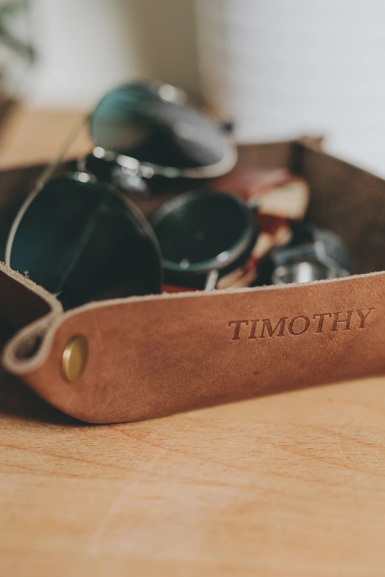 Snap Valet Tray (Chocolate)