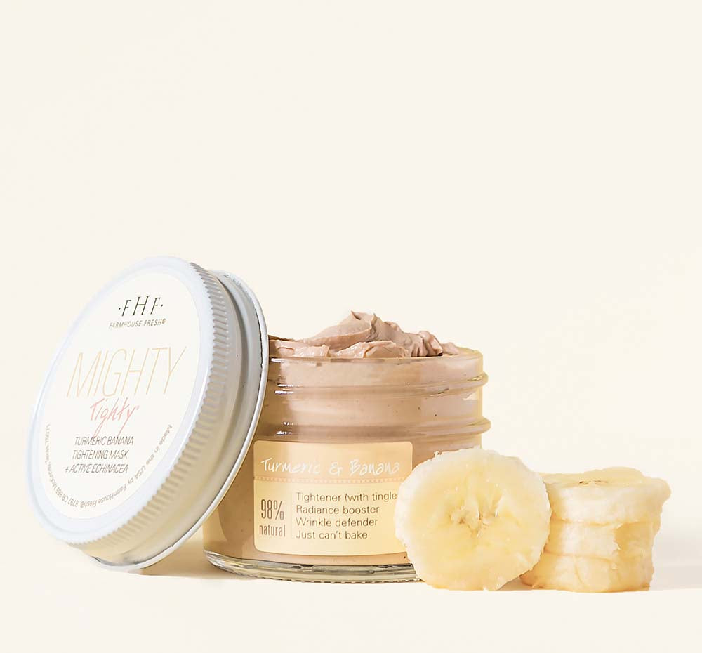 Farmhouse Fresh - Mighty Tighty Turmeric & Banana Mask FINAL SALE