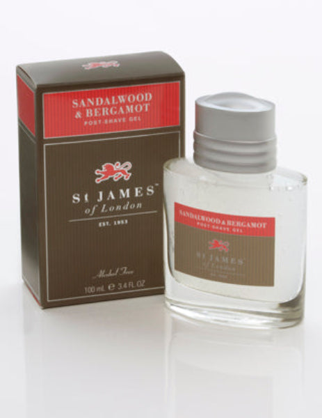 St. James of London - Post Shave Gel (Sandalwood & Bergamot)