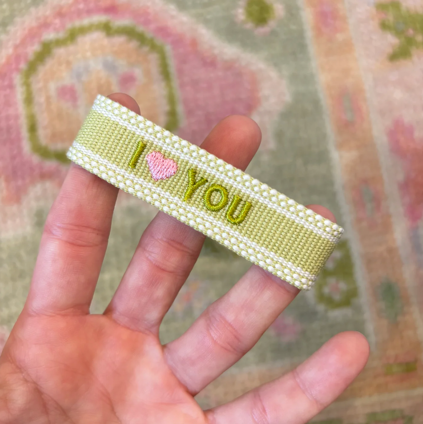 I heart YOU (green/pink) - TKC