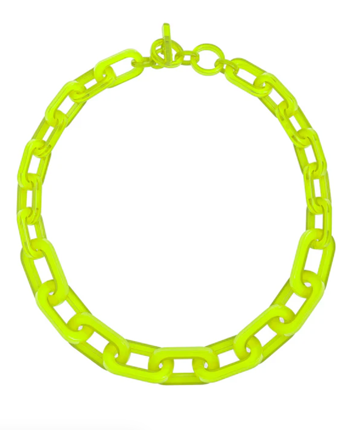 Zenzii Alice Collar Necklace - Lime