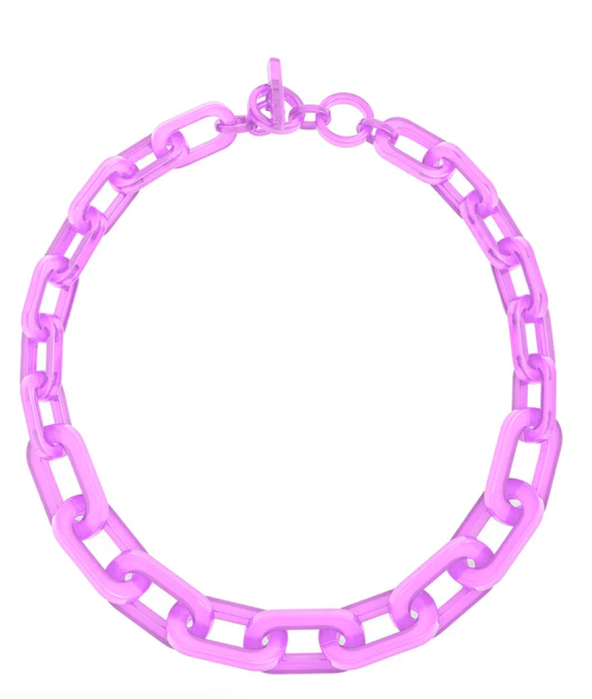 Zenzii Alice Collar Necklace - Lavender