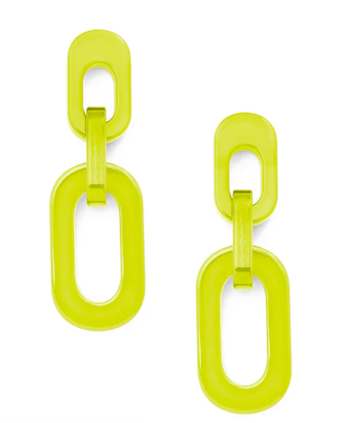 Zenzii Kelsey Earring - Lime