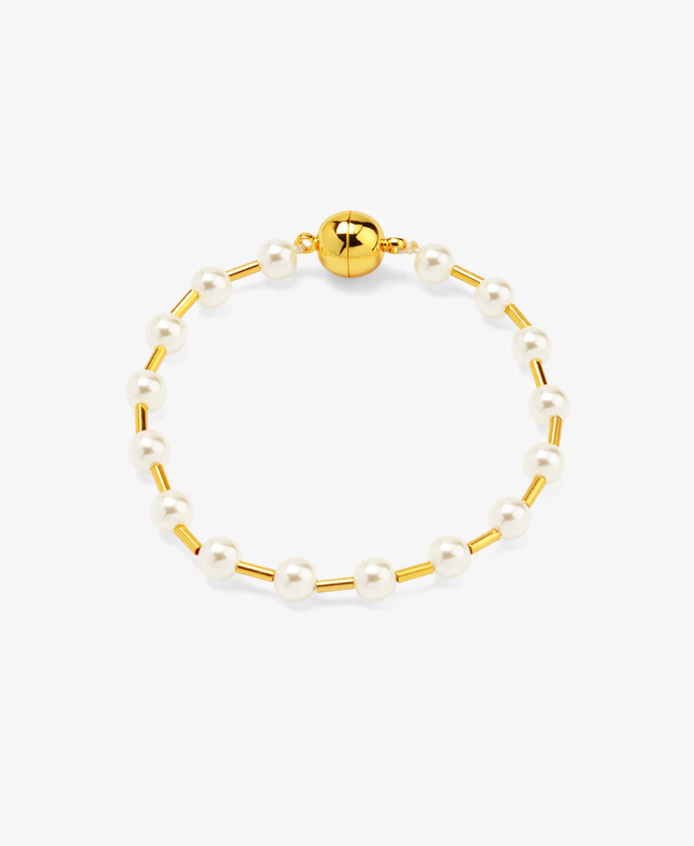 Vioroo Pearl Bead Magnet Bracelet