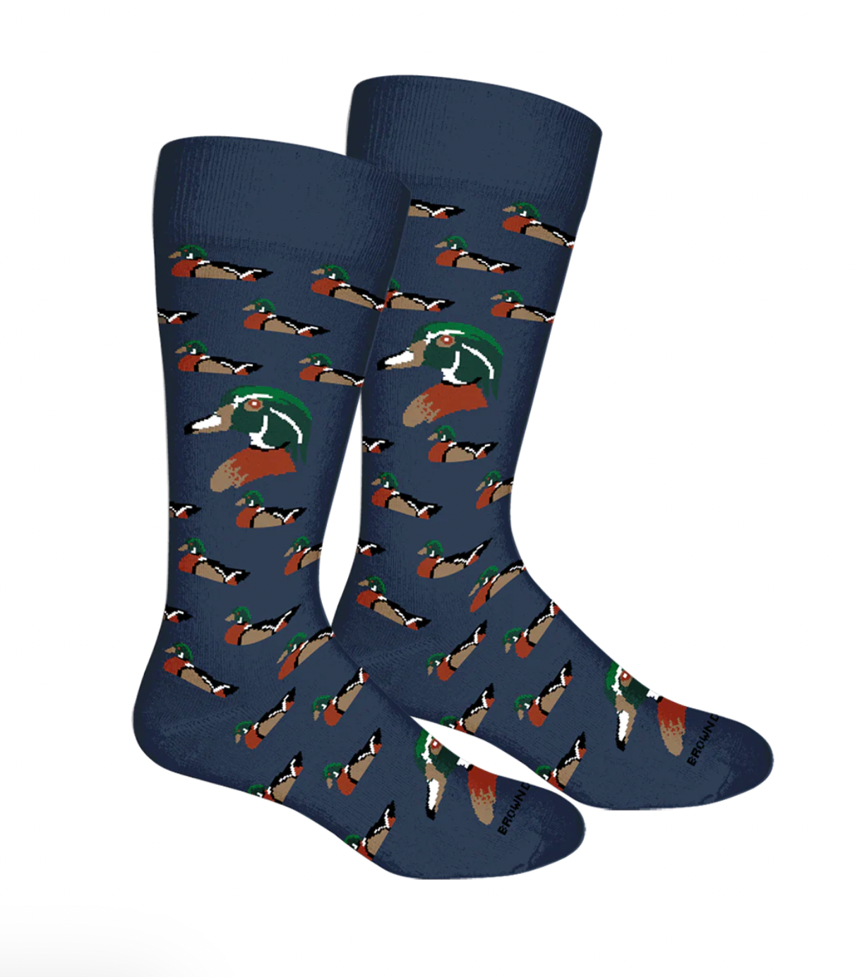 Brown Dog Socks - Wood Duck