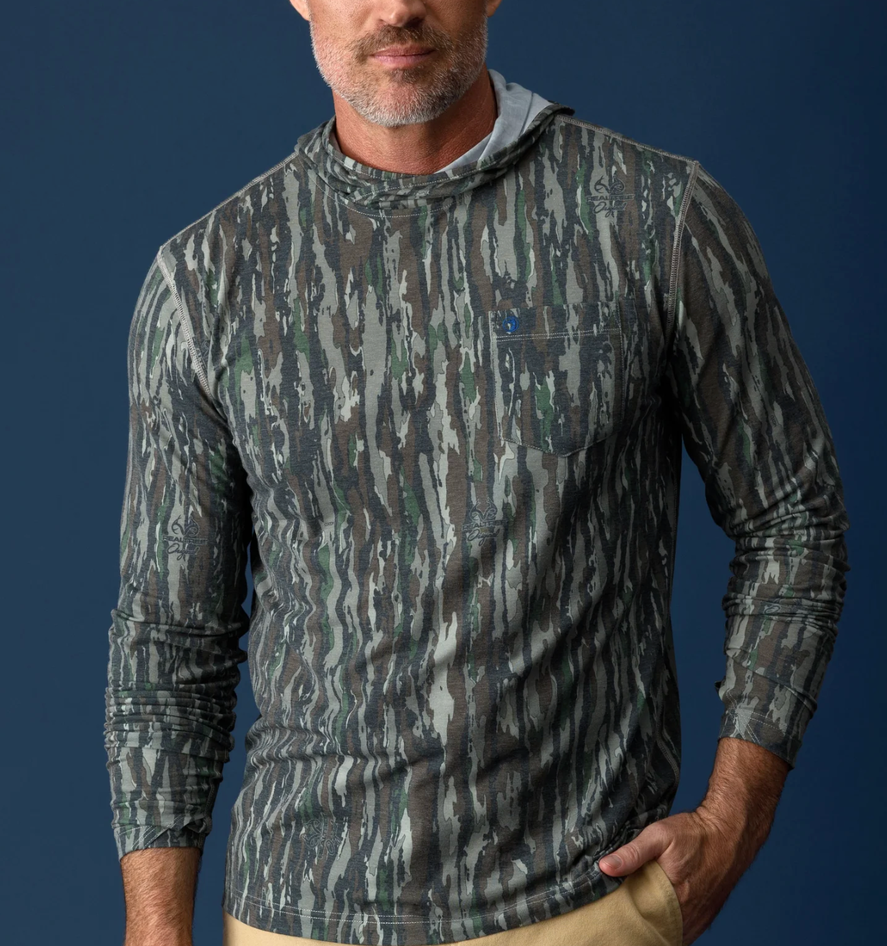 Duck Head - Windward Performance Hooded T-Shirt (Original Camo)