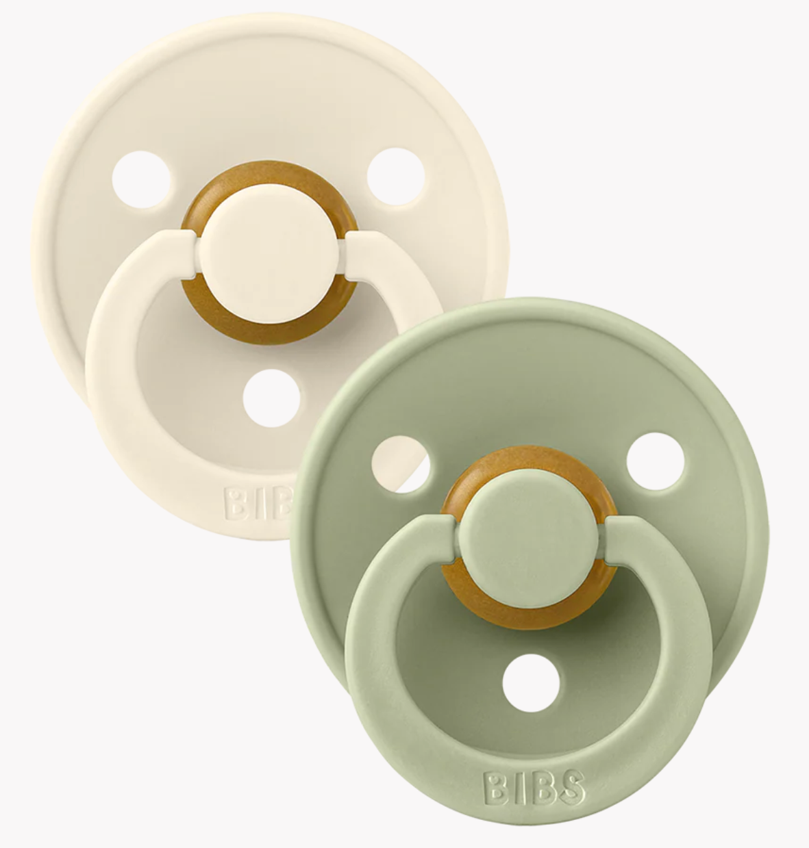 BIBS - Colour 2 Pack (Ivory/Sage)