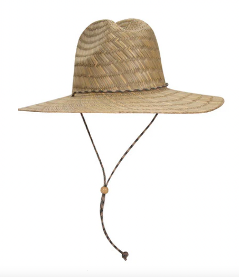 OTTO CAP® Straw Lifeguard Hat w/ Adjustable Cord