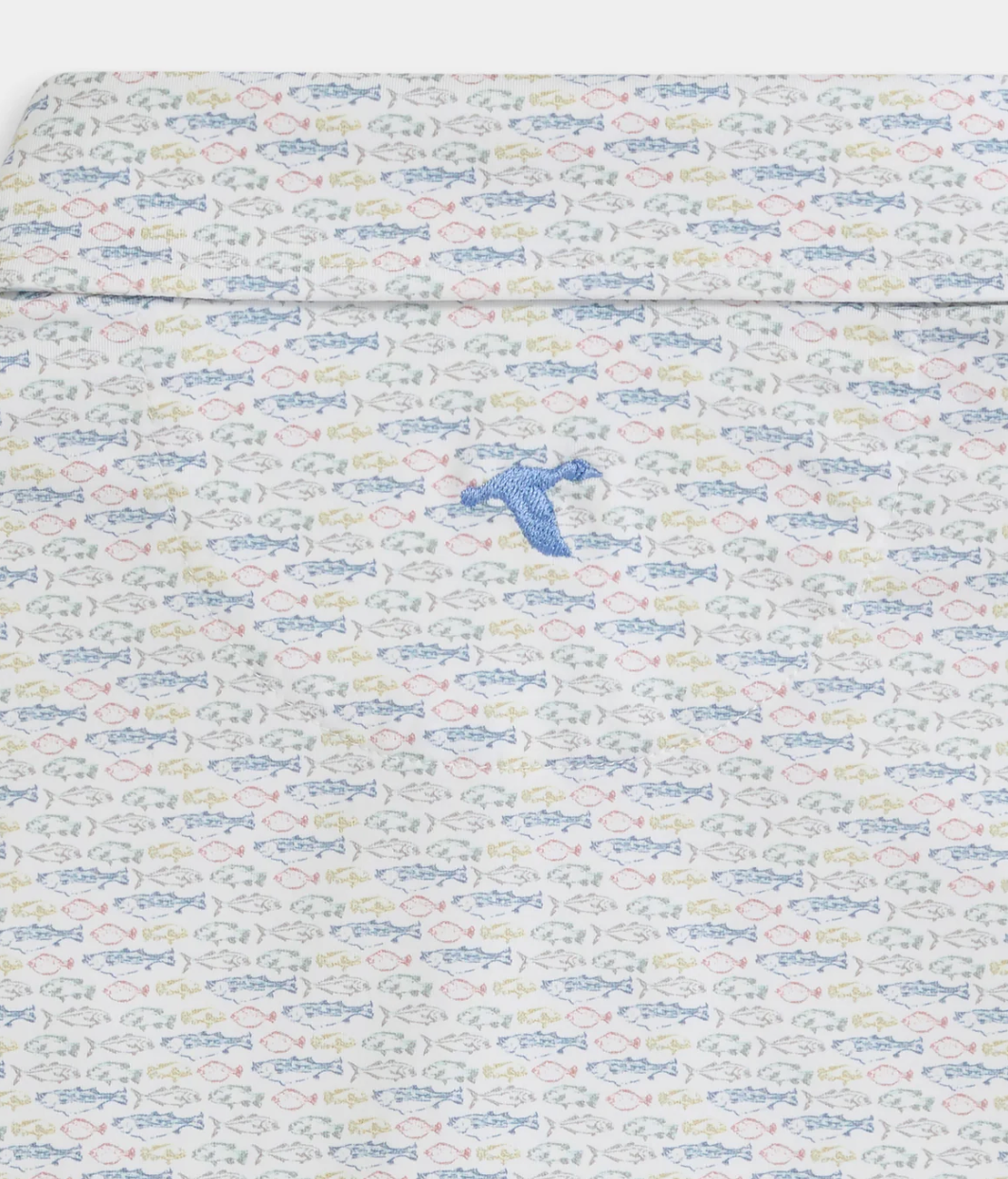 GenTeal - Shoreline Carch Printed Performance Polo (Mirage)