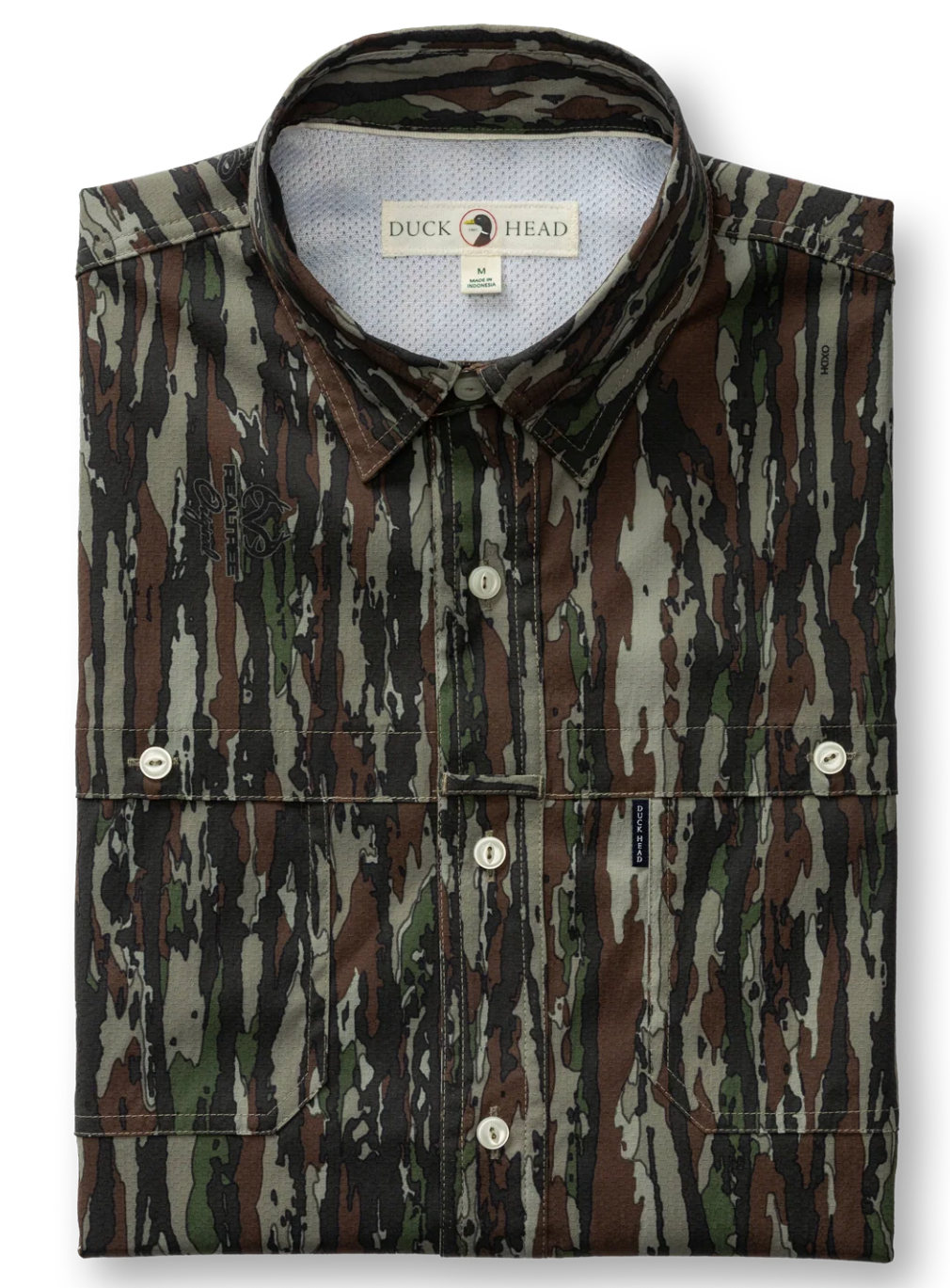 Duck Head - Performance Dobby Guide Shirt Realtree Print (Original Camo)