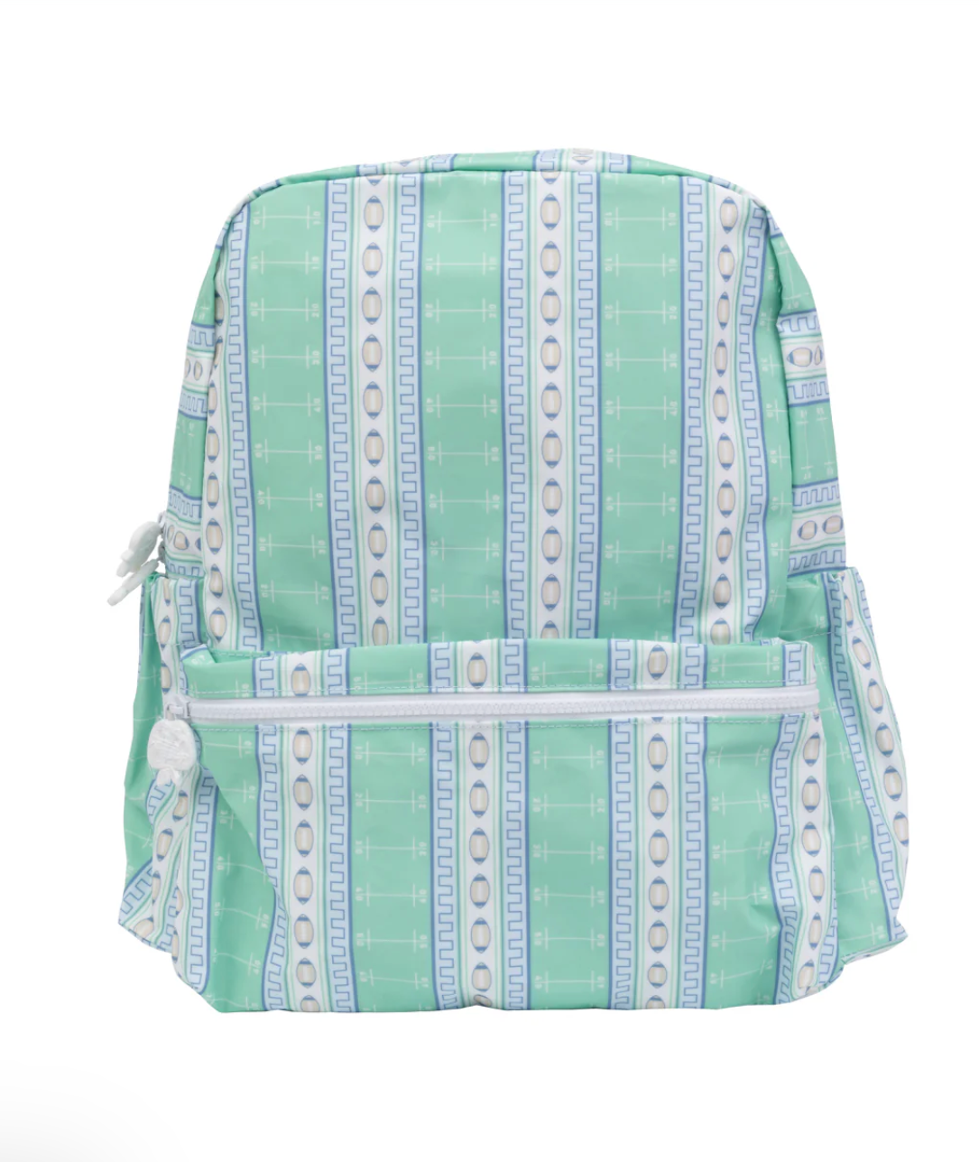 Apple of My Isla - Large Backpack (Football)