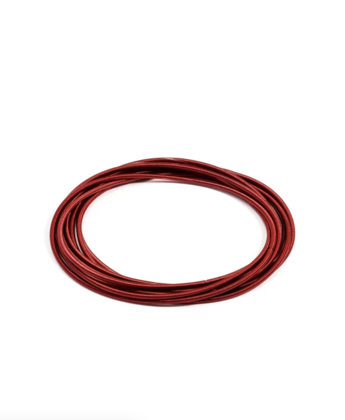 Stainless Steel Bangle Set in Ruby