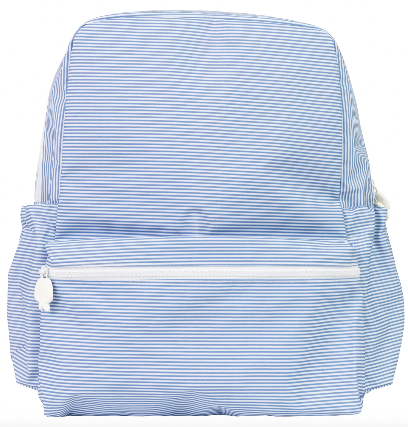 Apple of My Isla - Large Backpack (Navy Mini Stripe)