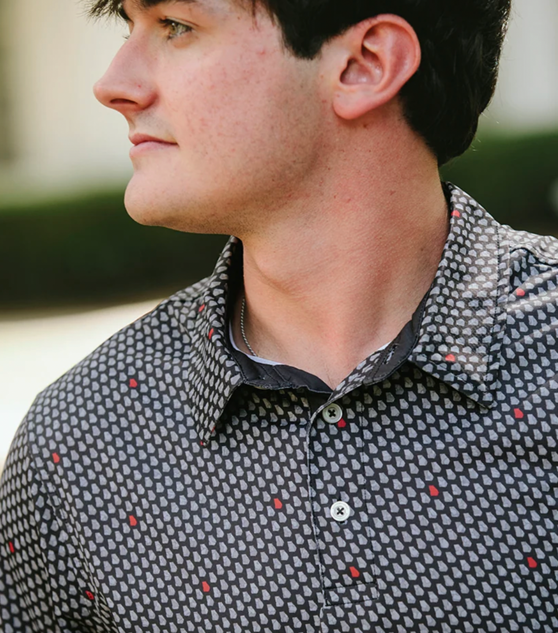 Southern Shirt Company -Kickoff Camo MotionTech Polo (Dawg Walk Camo)
