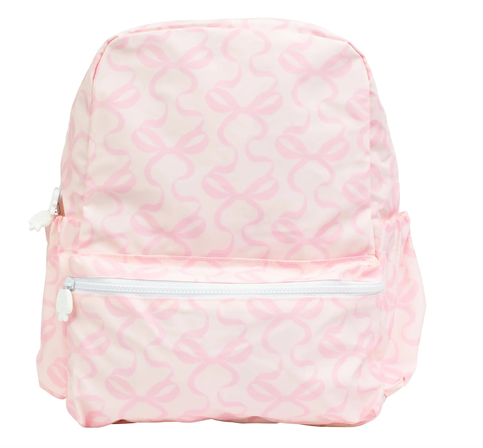 Apple of My Isla - Large Backpack (Bows on Pink)