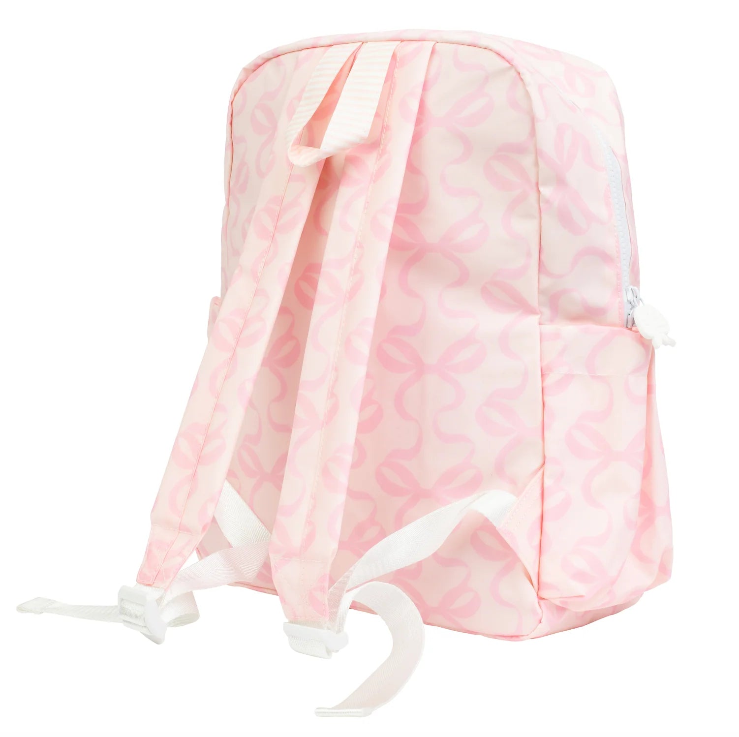 Apple of My Isla - Large Backpack (Bows on Pink)
