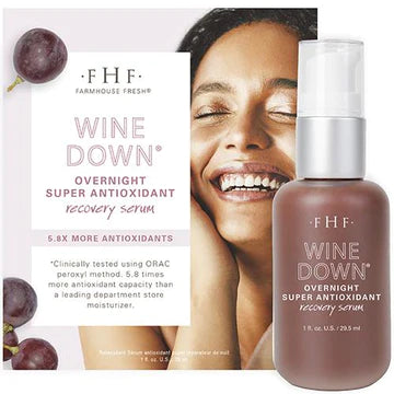 Farmhouse Fresh - Wine Down Overnight Super Antioxidant Recovery Serum