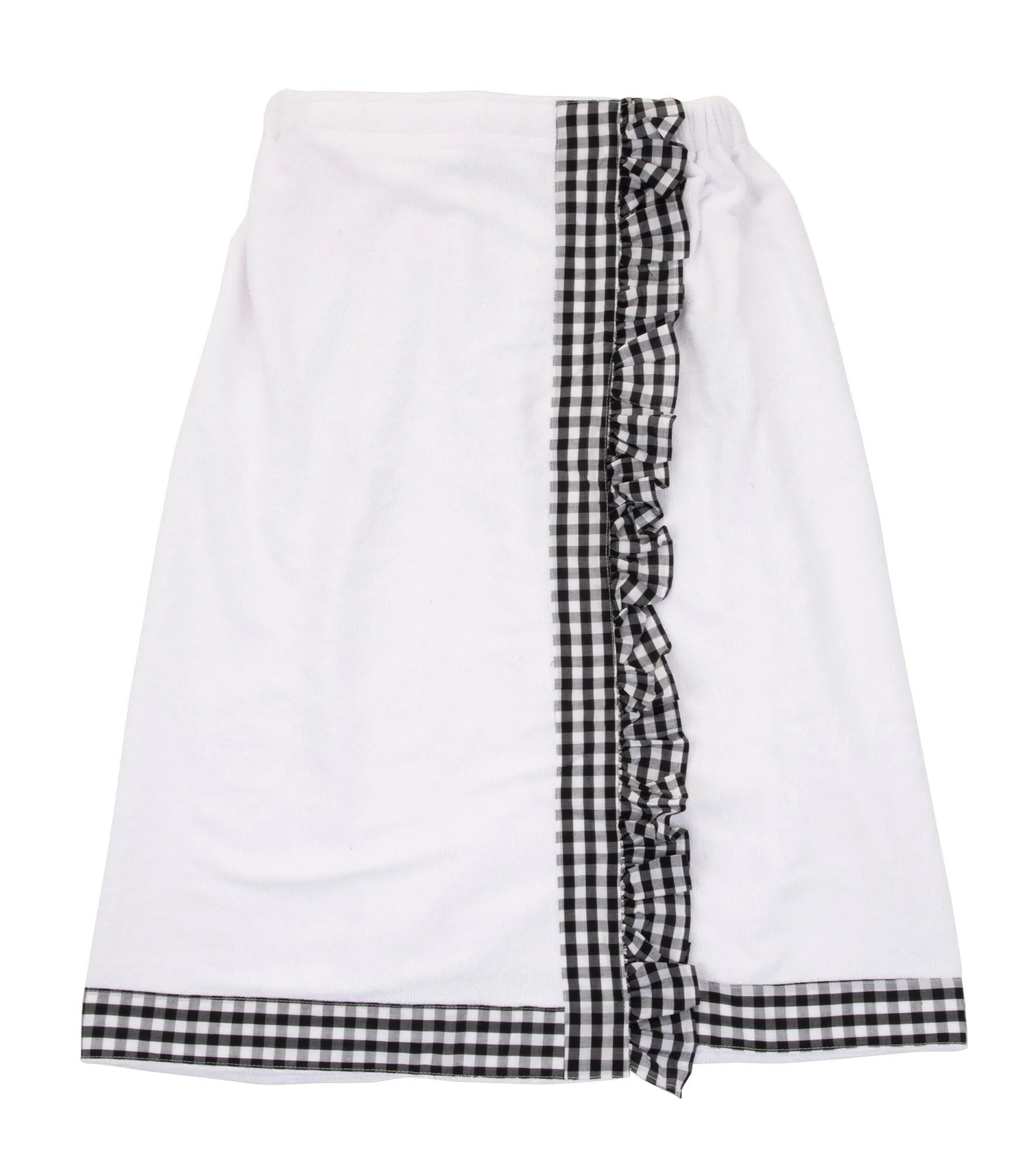 Gingham Bath Wrap