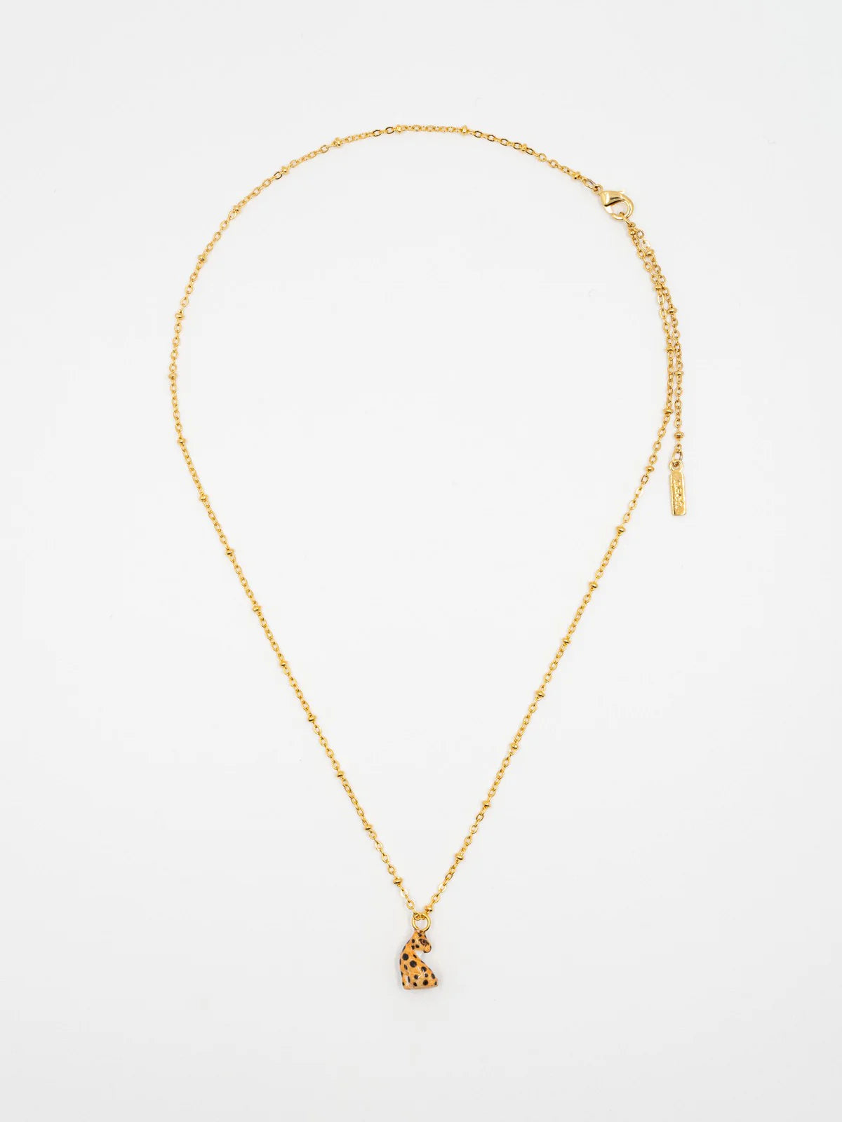 Nach - Sitting Leopard Necklace