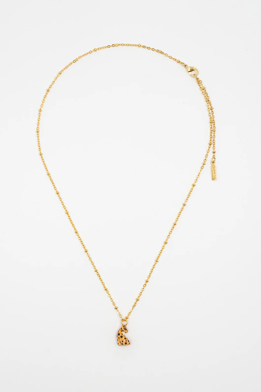 Nach - Sitting Leopard Necklace
