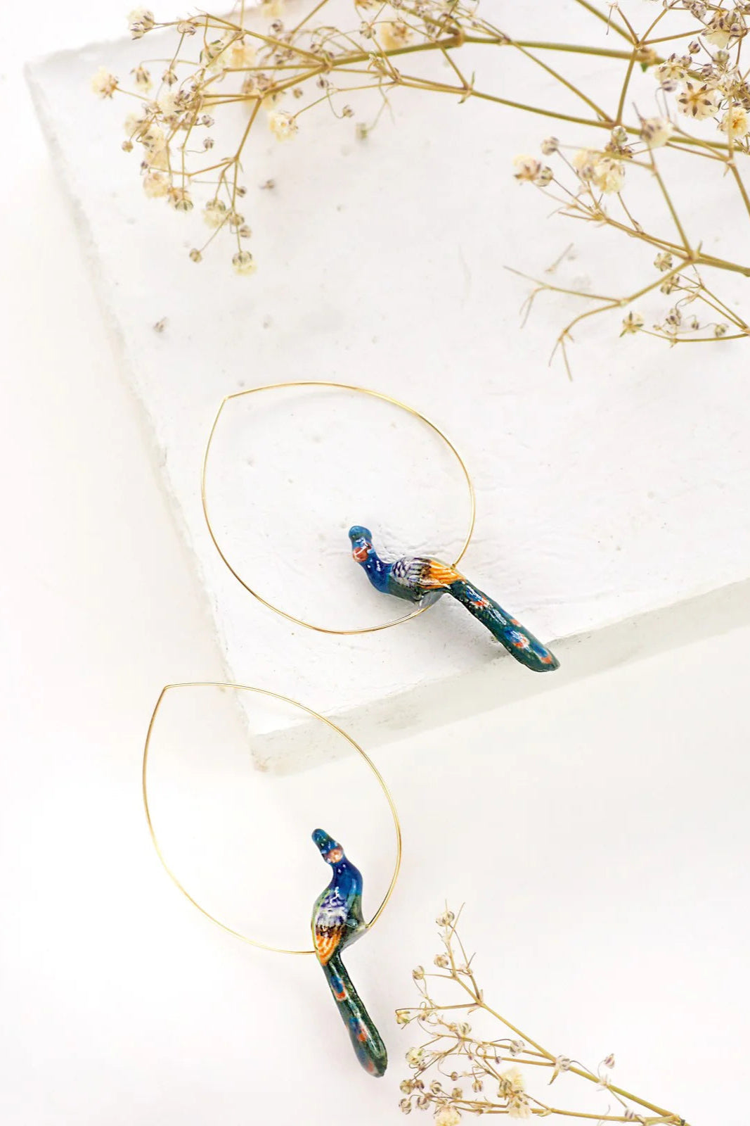 Nach - Peacock Earrings