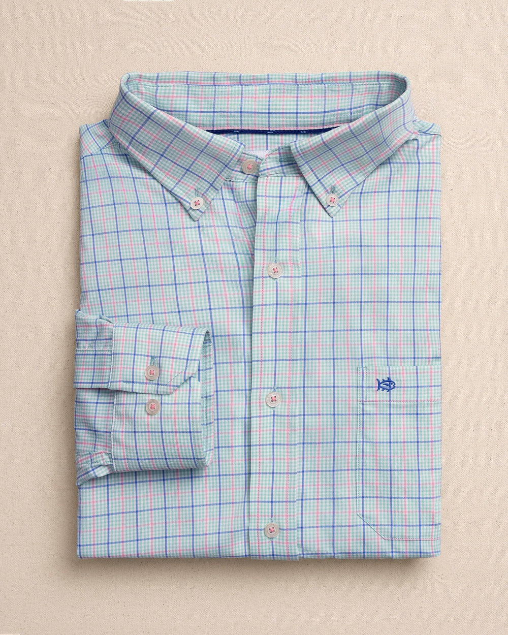 Southern Tide - Coastal Breeze Edisto Island Sportshirt (Gulf Shore)