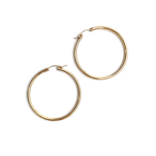 The Carmel Gold Filled Hoop Earring