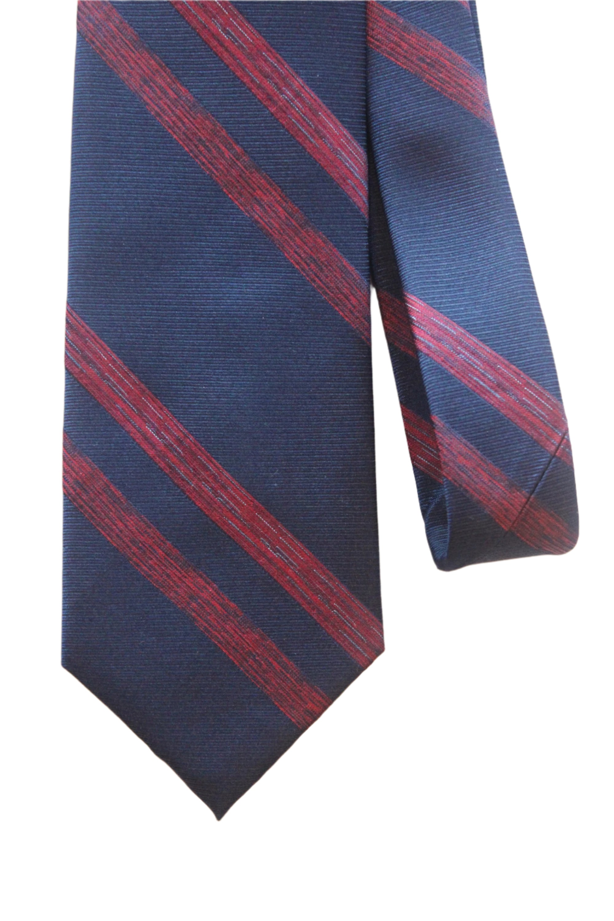 Davis Brothers - Tie (Navy/Red stripe)
