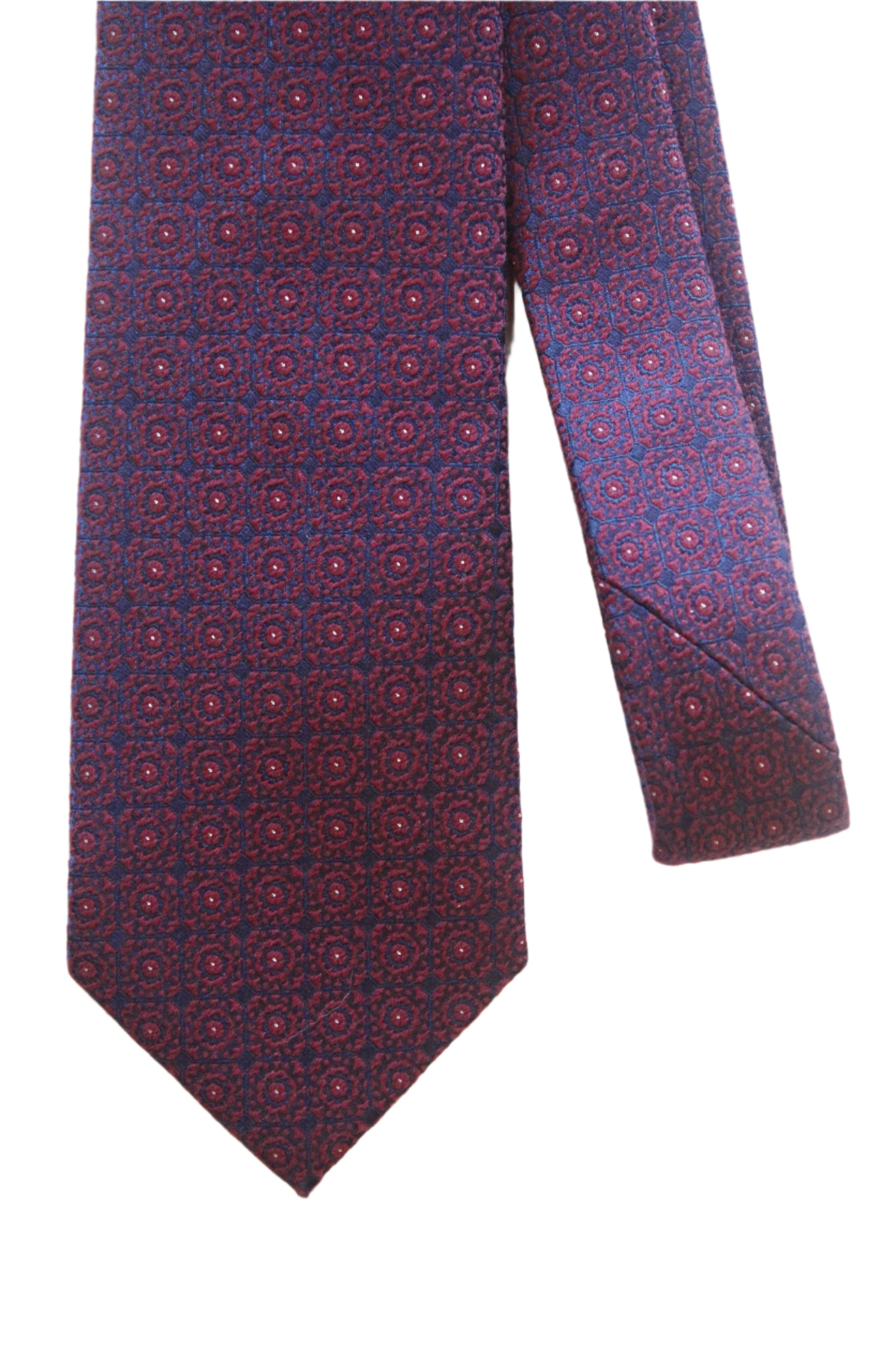 Davis Brothers - Tie (Burgundy Circle)