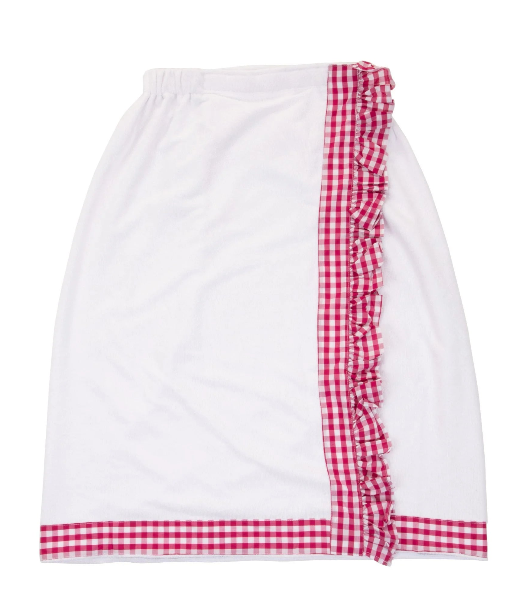 Gingham Bath Wrap