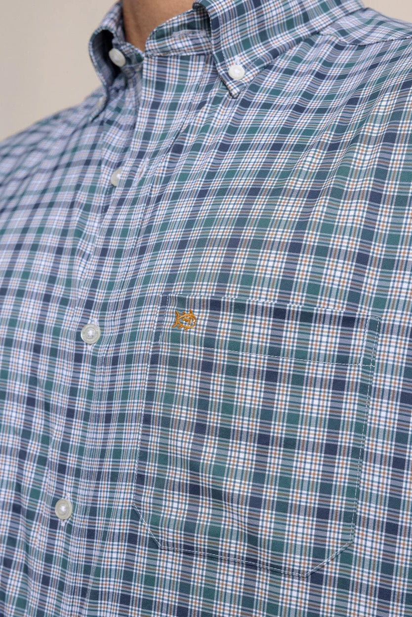 Southern Tide - Saltgrass Plaid Sportshirt (Salt Meadow)