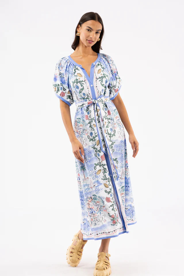 Smith & Quinn - The Grenadine Dress (Sea Mural)