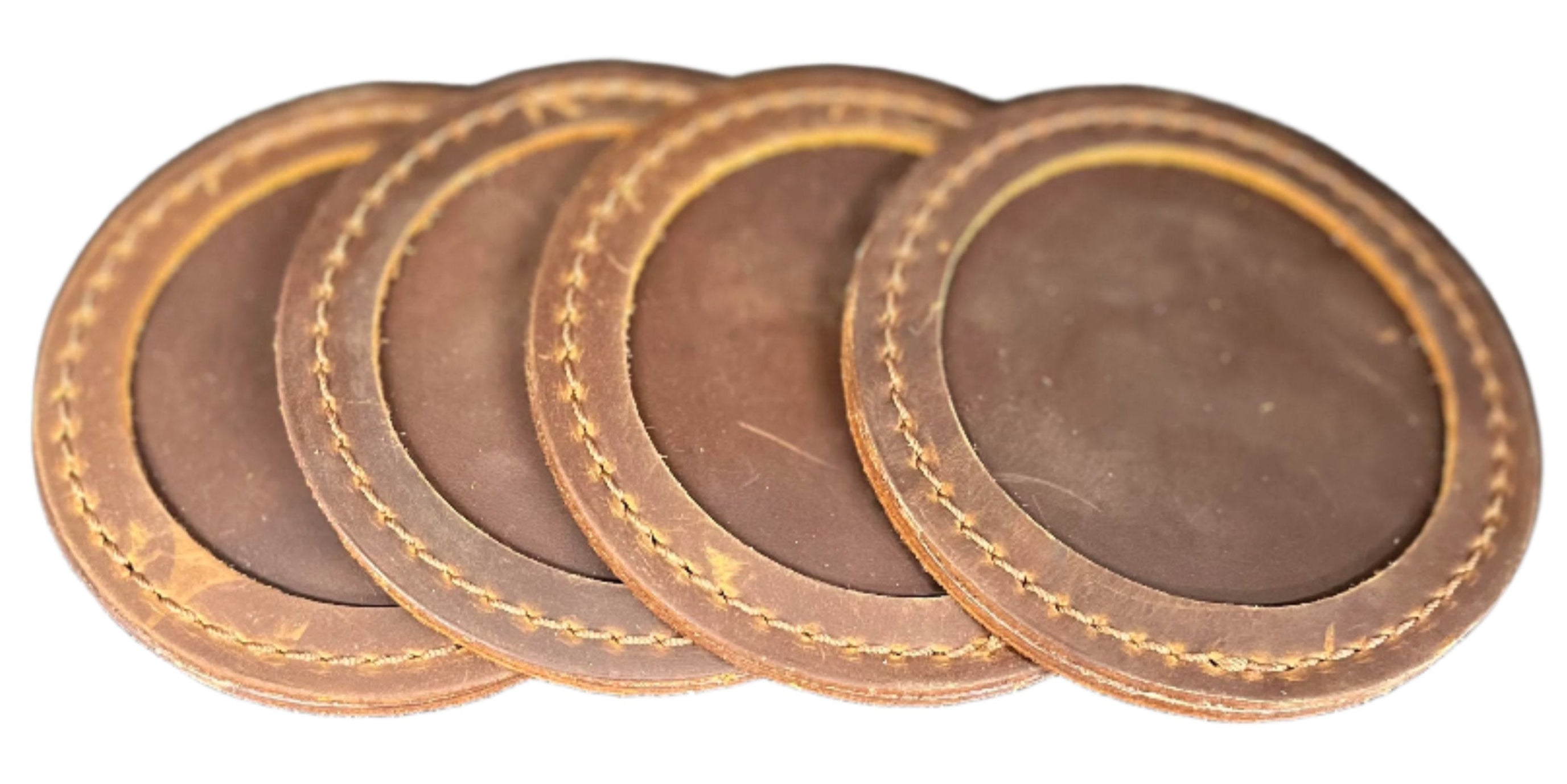 Jon Hart - Coasters (Oiled Leather)