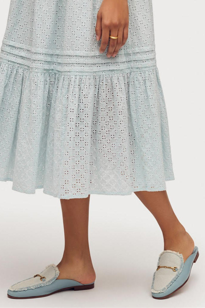 Sam Edelman - Linnie Fray Mule (Robin Egg Blue)