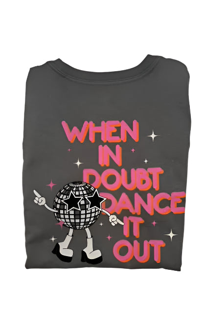 SSCO Girls Long Sleeve Youth Dance It Out Tee (Volcanic Ash)