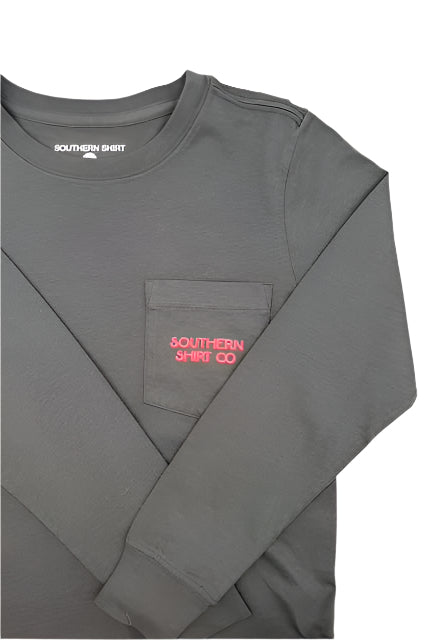 SSCO Girls Long Sleeve Youth Dance It Out Tee (Volcanic Ash)