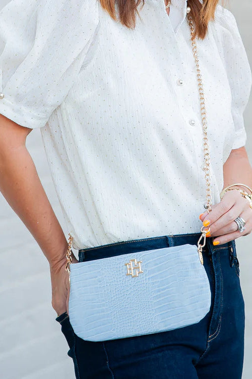 Caroline Hill - Livi Crossbody (Baby Blue EC)