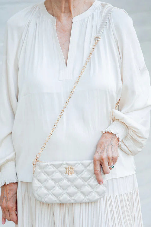 Caroline Hill - Livi Crossbody (Pearl DQ)