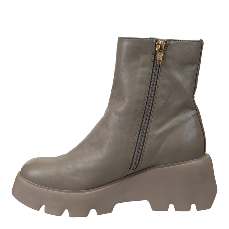 Naked Feet - Xenus Platform Ankle Boot (Greige)