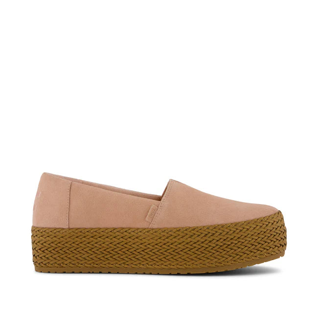 TOMS - Valencia Platform Espadrille (Light Pink)