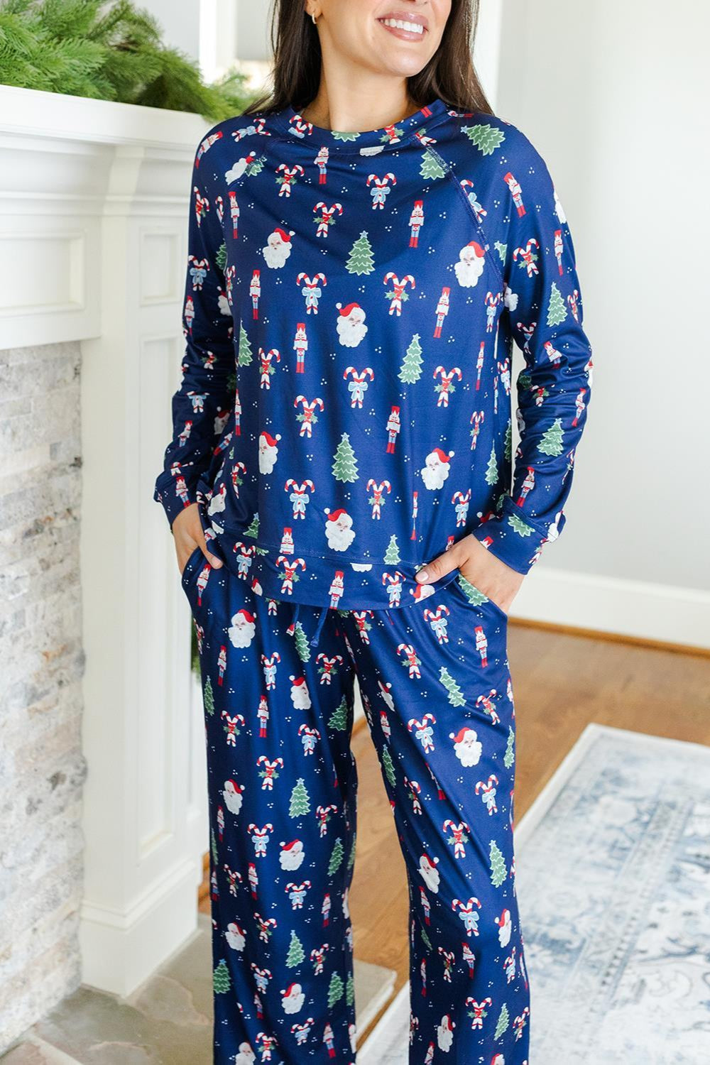 Mary Square - Annie Pajamas (Peppermint Pine)