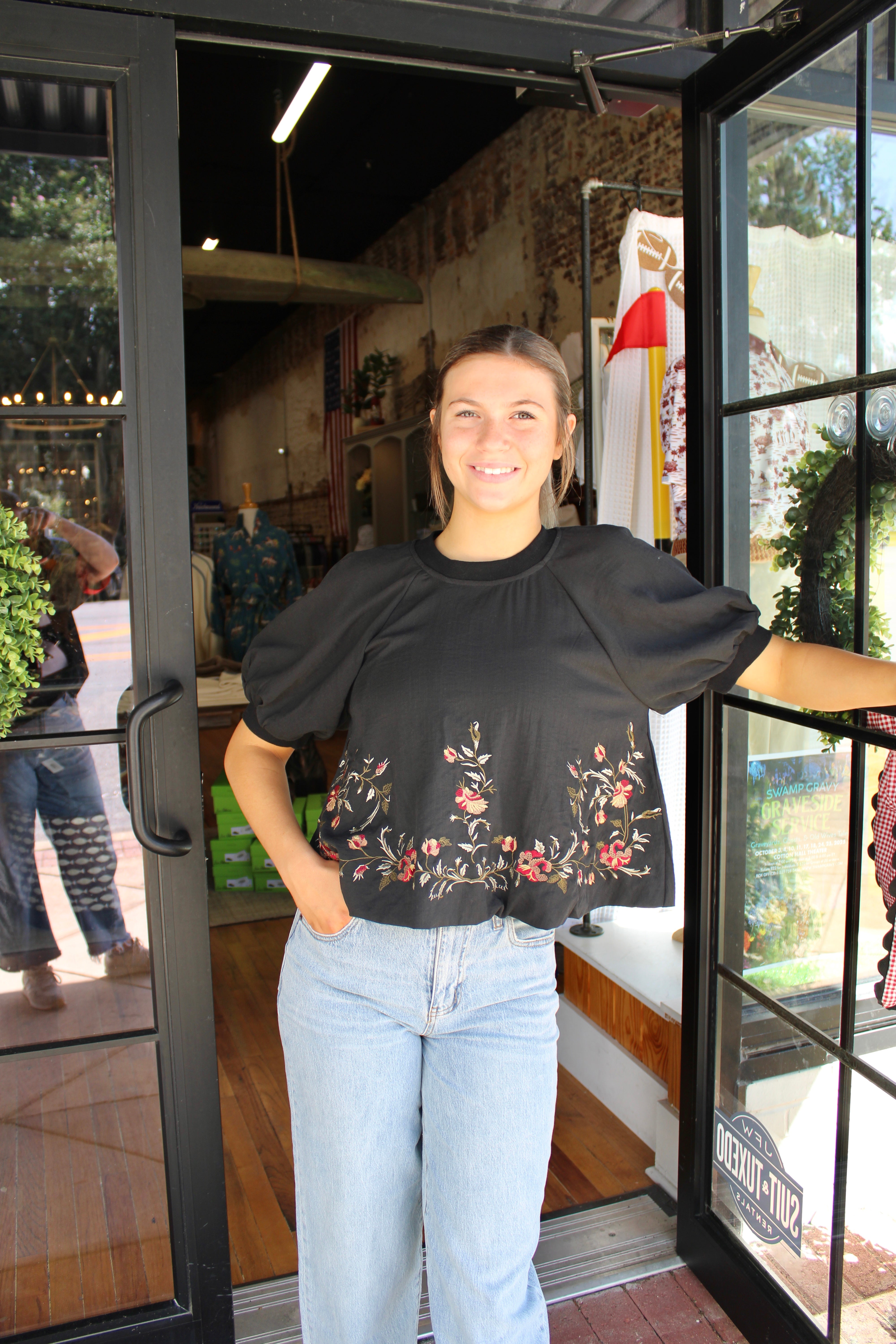 Madison Top (Black)