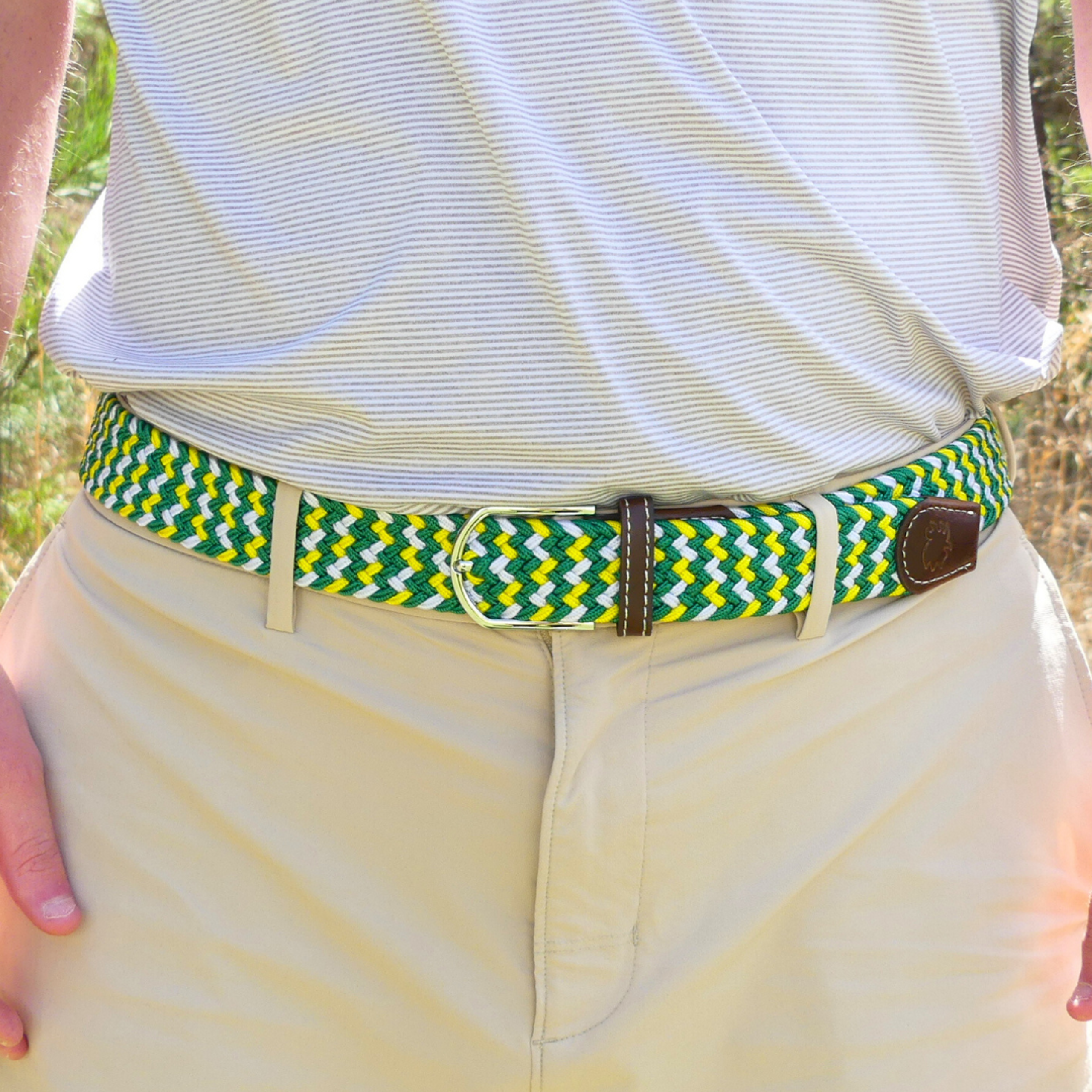 Roostas -The Patron Woven Elastic Stretch Belt