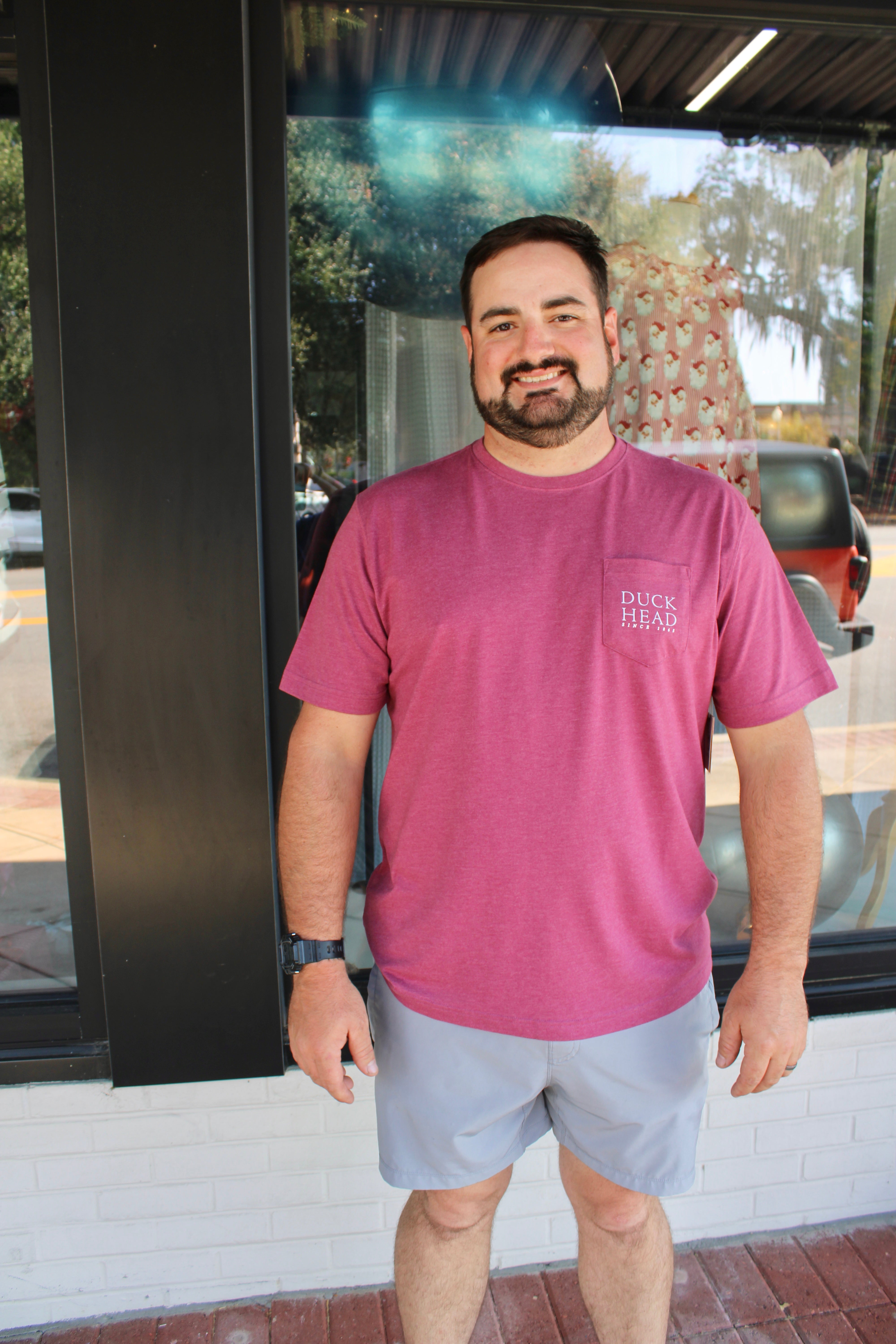 Duck Head - Trout Tee (Violet Quartz Heather)