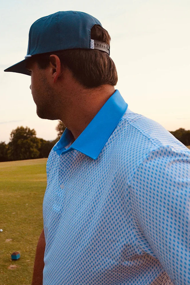 Cowboy Country Club - Cactus Print Polo