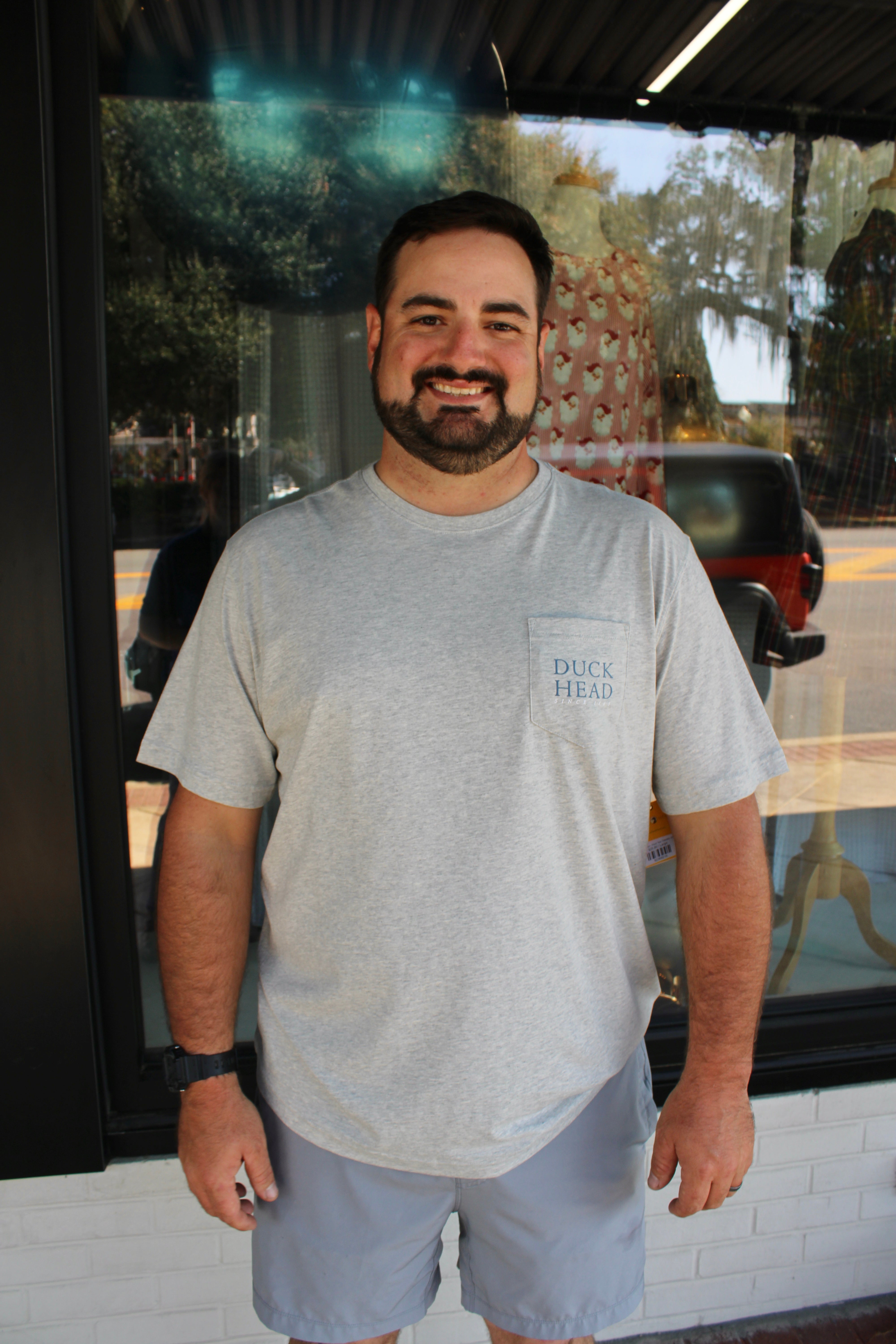 Duck Head - Trout Tee (Varsity Grey)